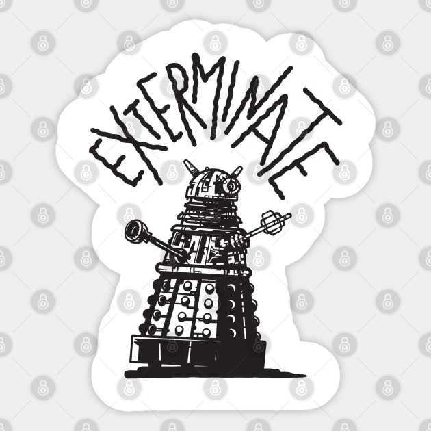 DALEK Sticker by Komigato